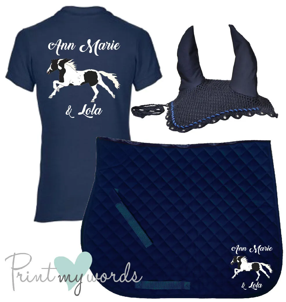 'Cora' Children's Personalised Matching Equestrian Set - Elegant Design