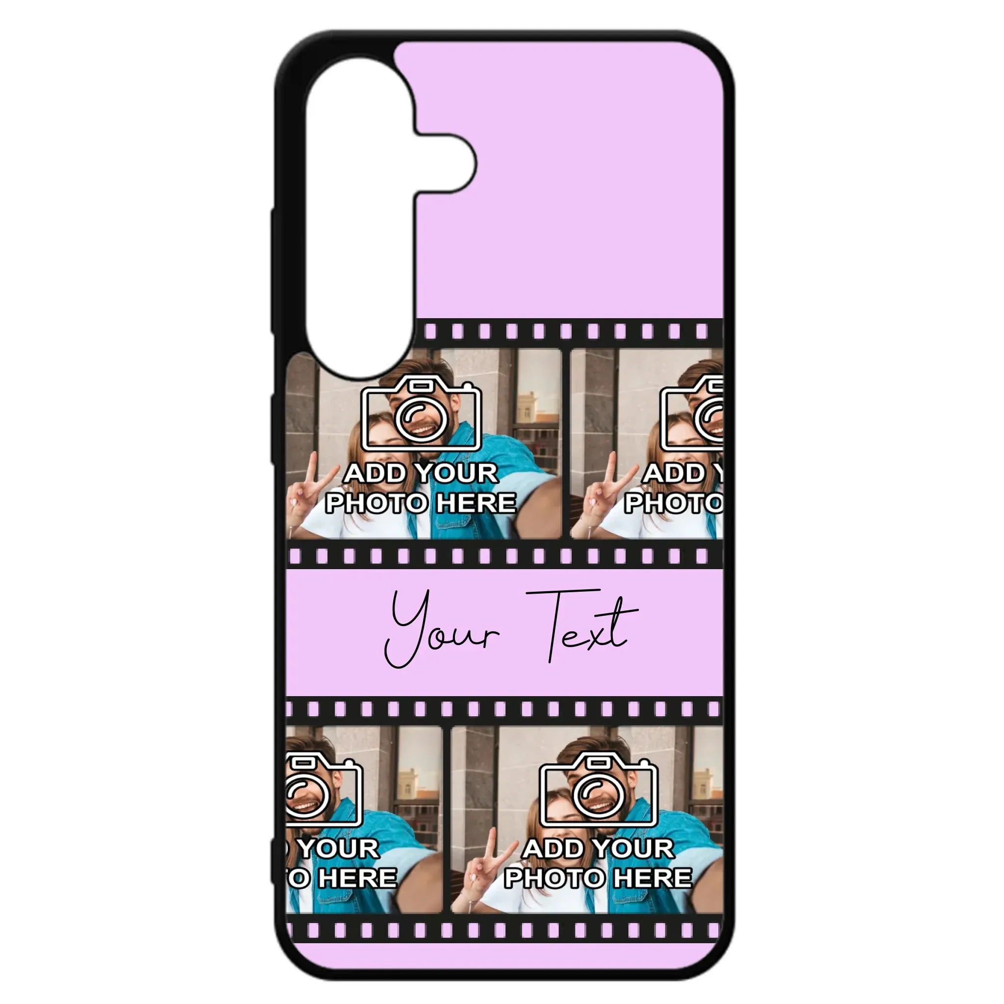 Custom Personalised Film Reel No.3 Rubber TPU Case for iPhone, Samsung & Pixel