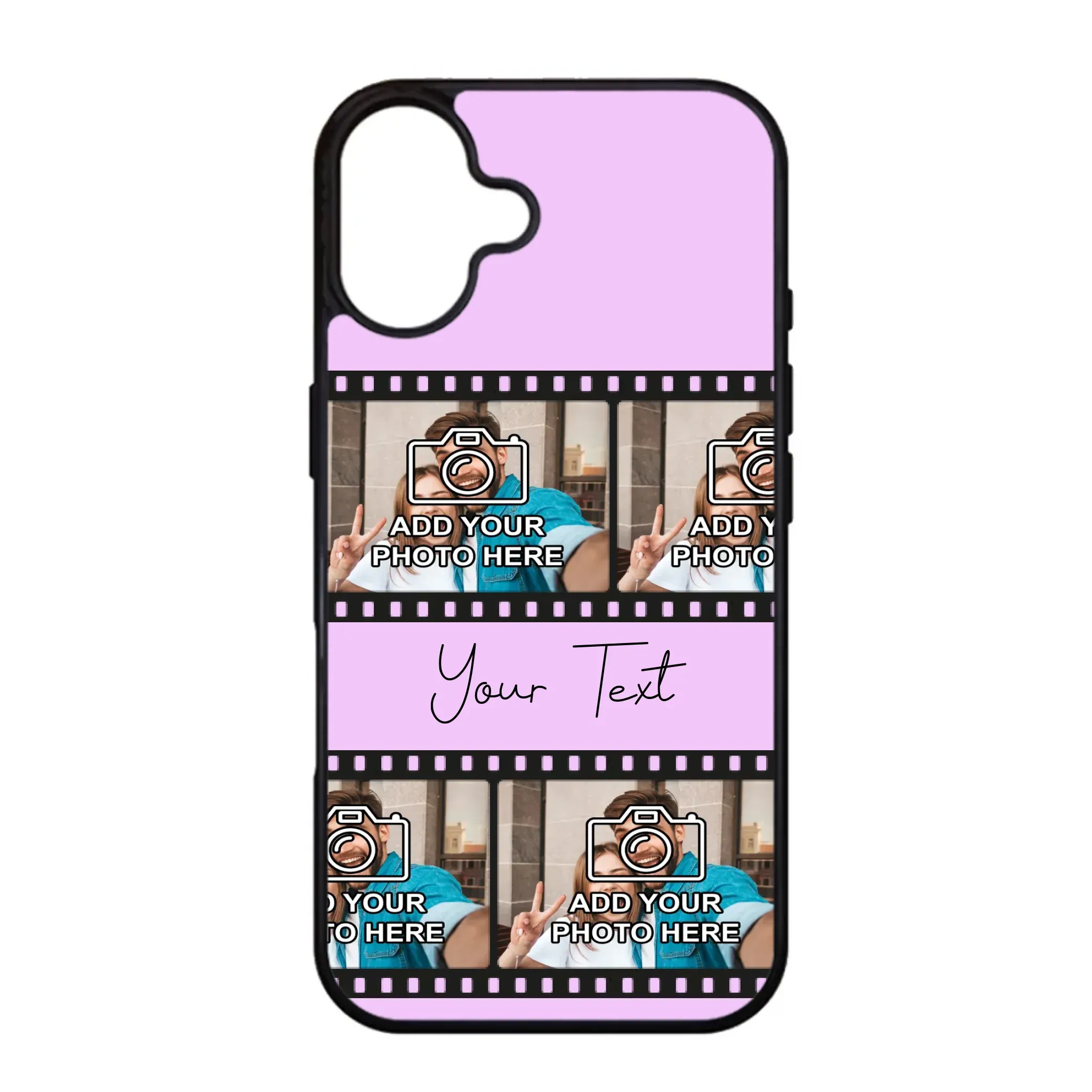 Custom Personalised Film Reel No.3 Rubber TPU Case for iPhone, Samsung & Pixel