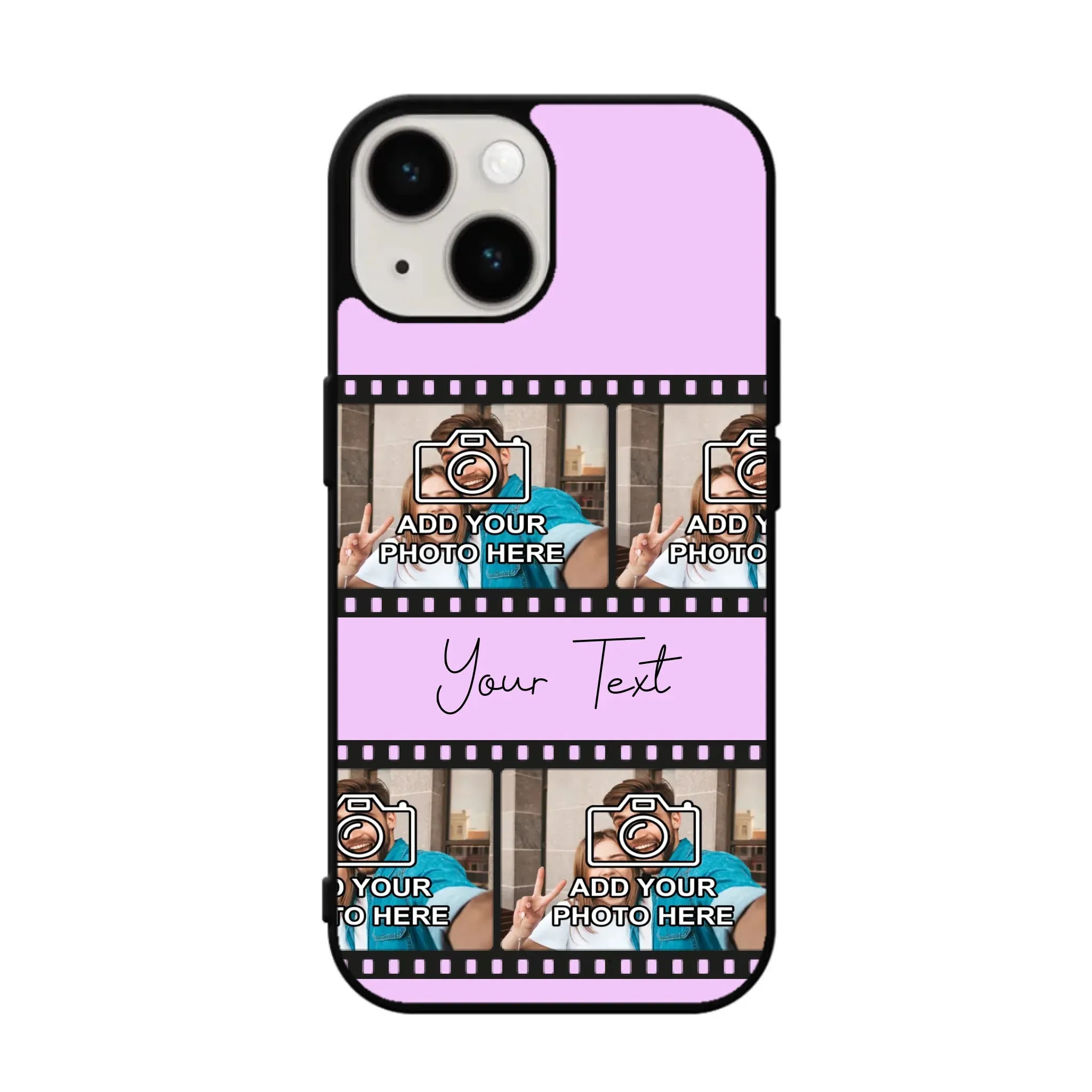 Custom Personalised Film Reel No.3 Rubber TPU Case for iPhone, Samsung & Pixel