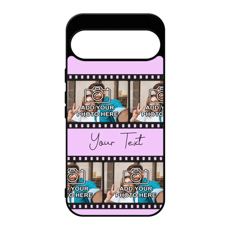 Custom Personalised Film Reel No.3 Rubber TPU Case for iPhone, Samsung & Pixel