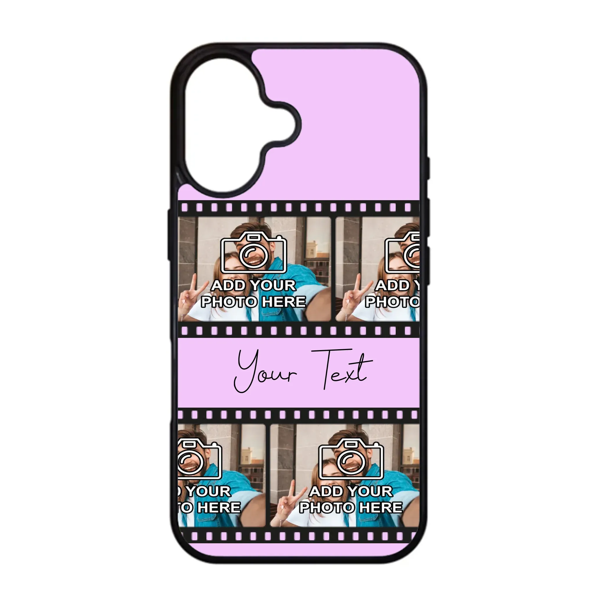 Custom Personalised Film Reel No.3 Rubber TPU Case for iPhone, Samsung & Pixel