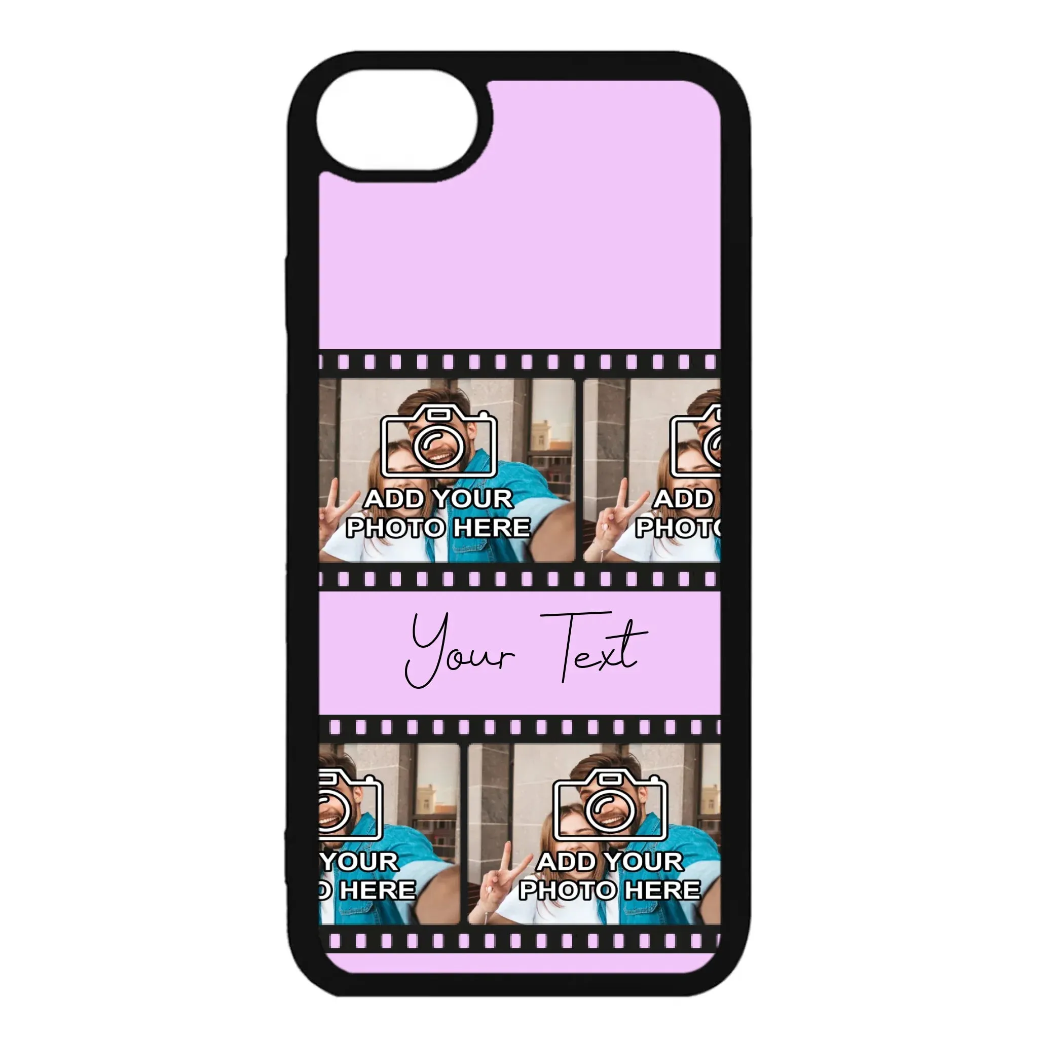 Custom Personalised Film Reel No.3 Rubber TPU Case for iPhone, Samsung & Pixel