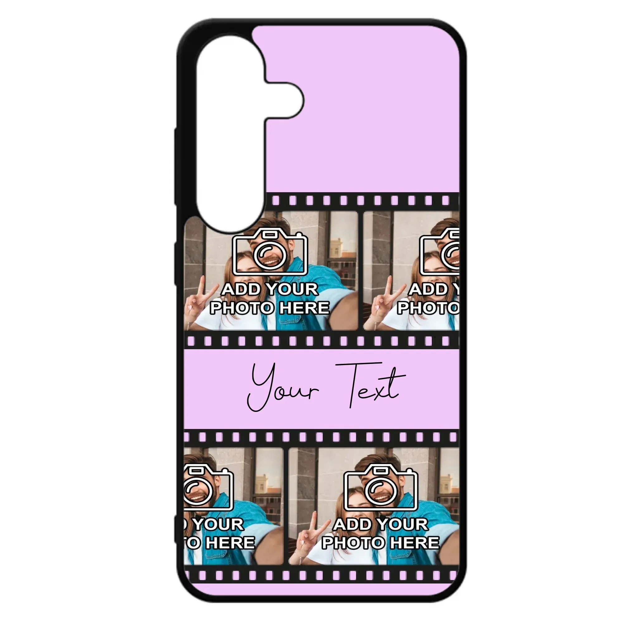 Custom Personalised Film Reel No.3 Rubber TPU Case for iPhone, Samsung & Pixel