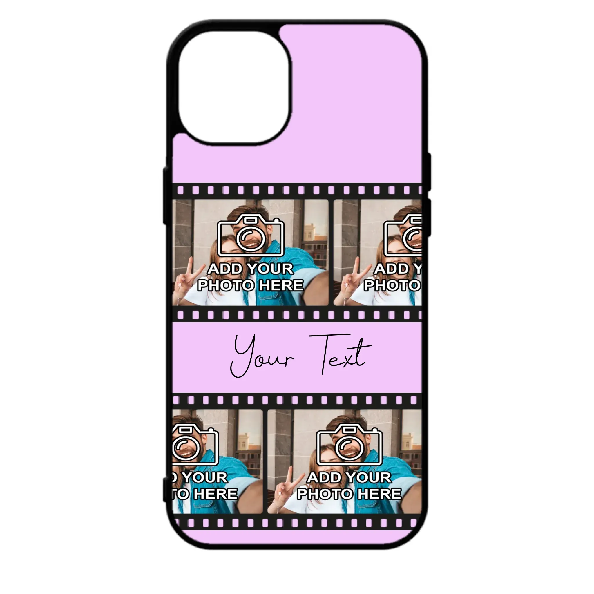 Custom Personalised Film Reel No.3 Rubber TPU Case for iPhone, Samsung & Pixel