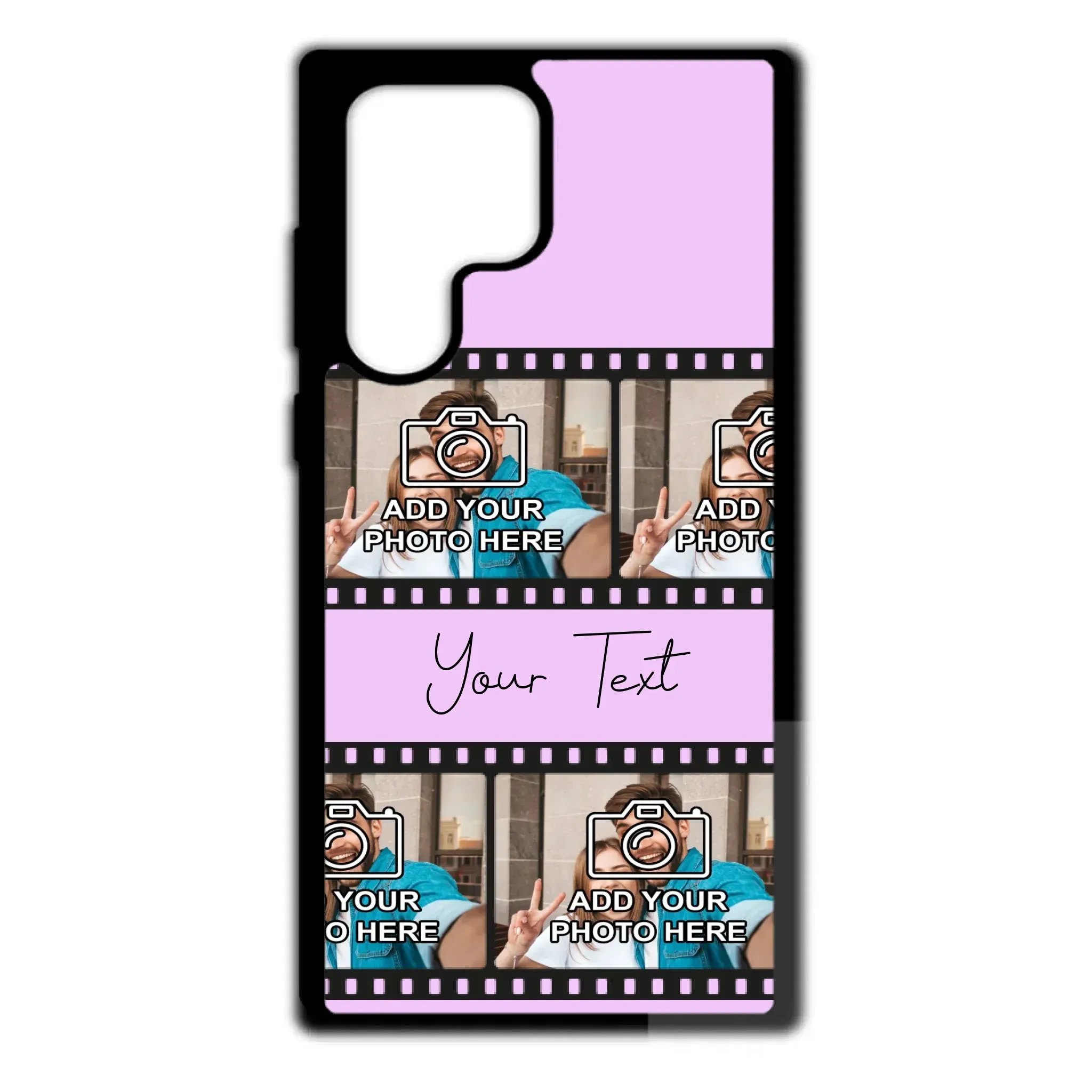 Custom Personalised Film Reel No.3 Rubber TPU Case for iPhone, Samsung & Pixel