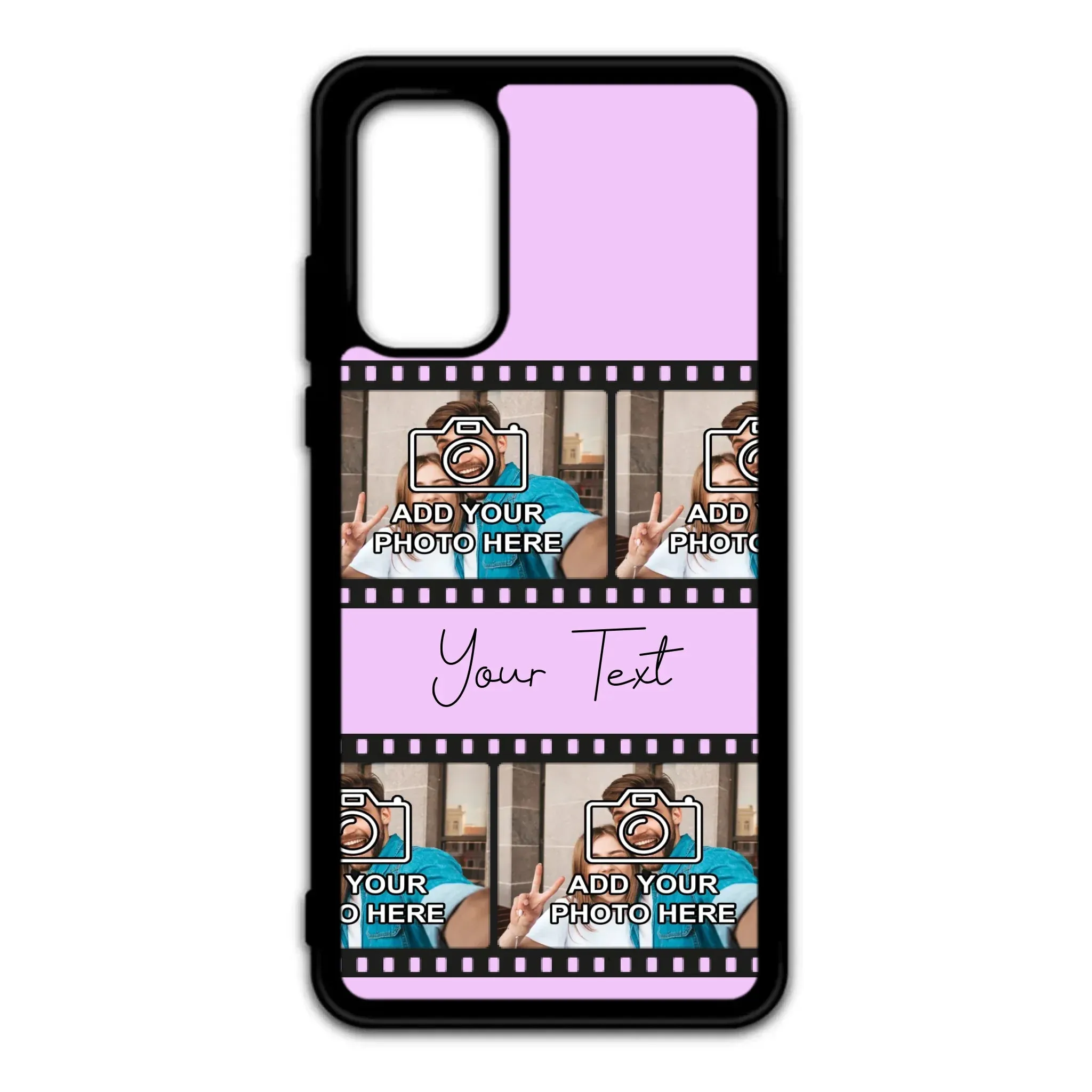 Custom Personalised Film Reel No.3 Rubber TPU Case for iPhone, Samsung & Pixel