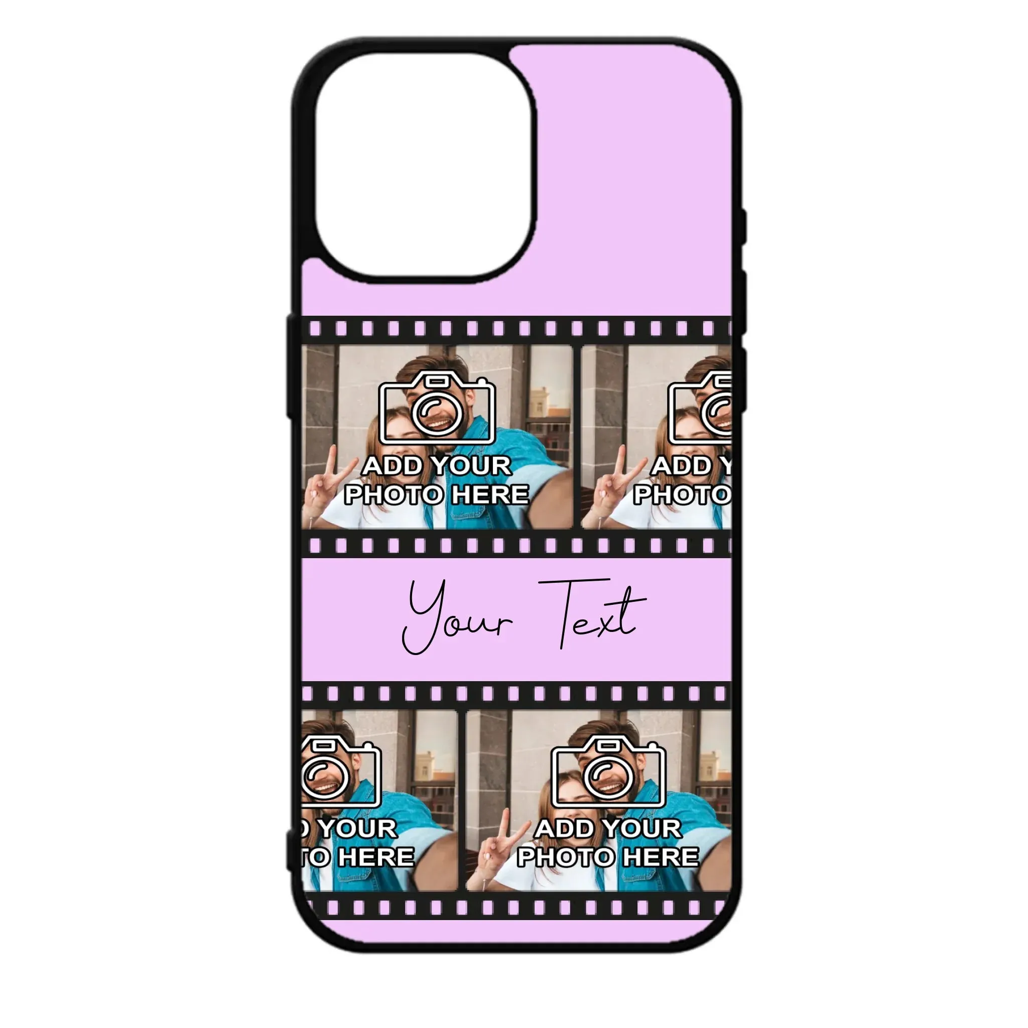 Custom Personalised Film Reel No.3 Rubber TPU Case for iPhone, Samsung & Pixel