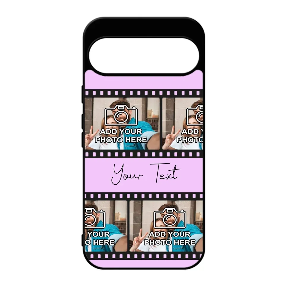Custom Personalised Film Reel No.3 Rubber TPU Case for iPhone, Samsung & Pixel