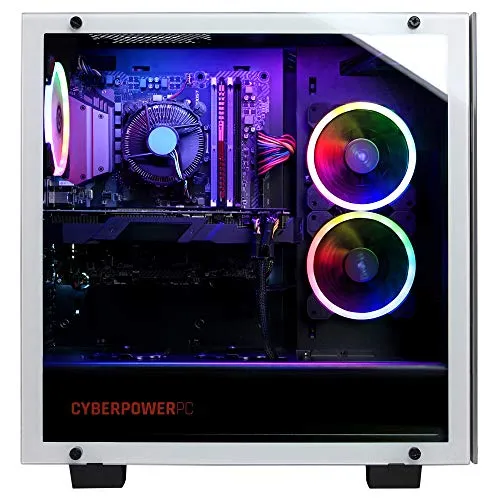 CyberpowerPC Gamer Xtreme VR Gaming PC, Intel i5-9400F 2.9GHz, Radeon RX 5500 XT 8GB, 8GB DDR4, 240GB SSD, 1TB HDD, WiFi & Win 10 Home (GXiVR8020A7)