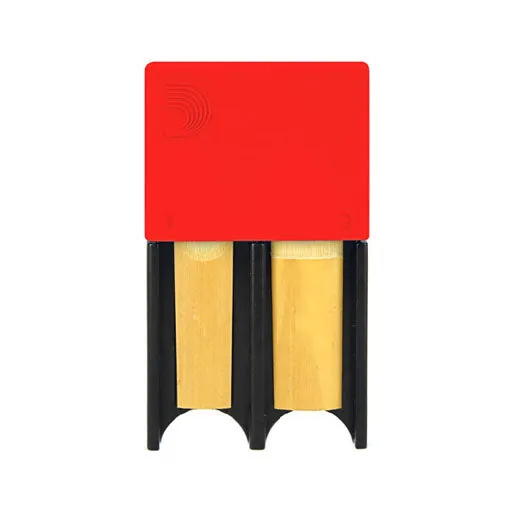 D'Addario DRGRD4TBRD Reed Guard, Large, Red