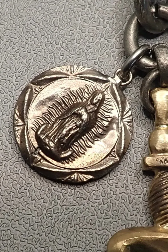 DAGGER & MEDALS NECKLACE
