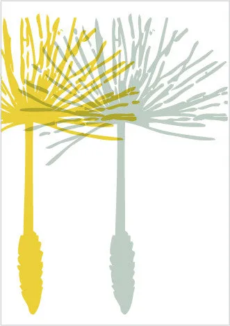 dandelion seed pair