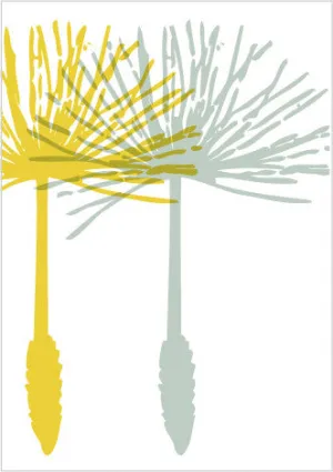 dandelion seed pair