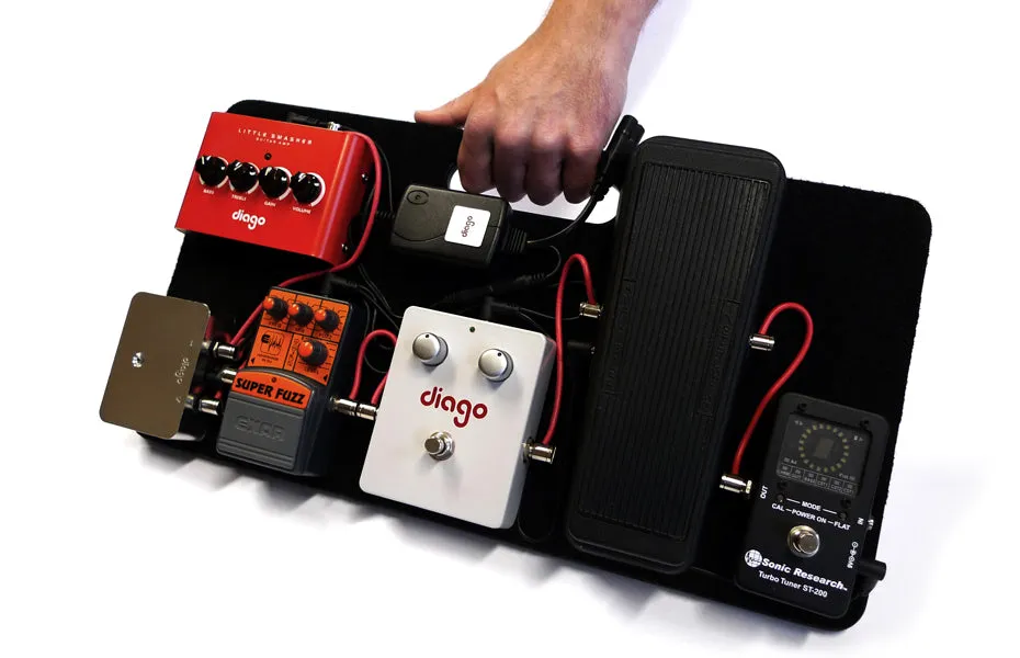 Diago Commuter Portable Pedalboard with Softcase, Ex Display