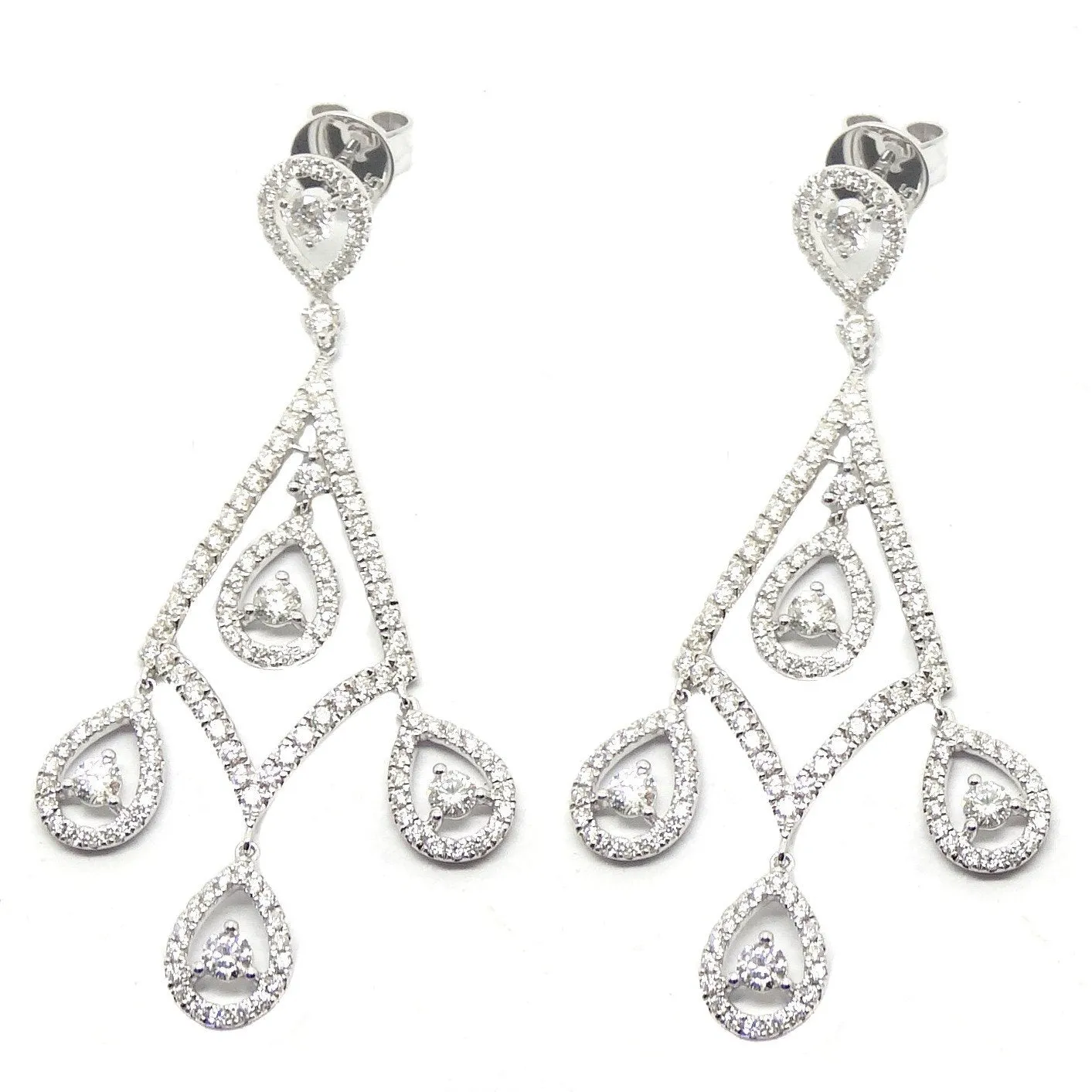 Diamond Earrings E39454