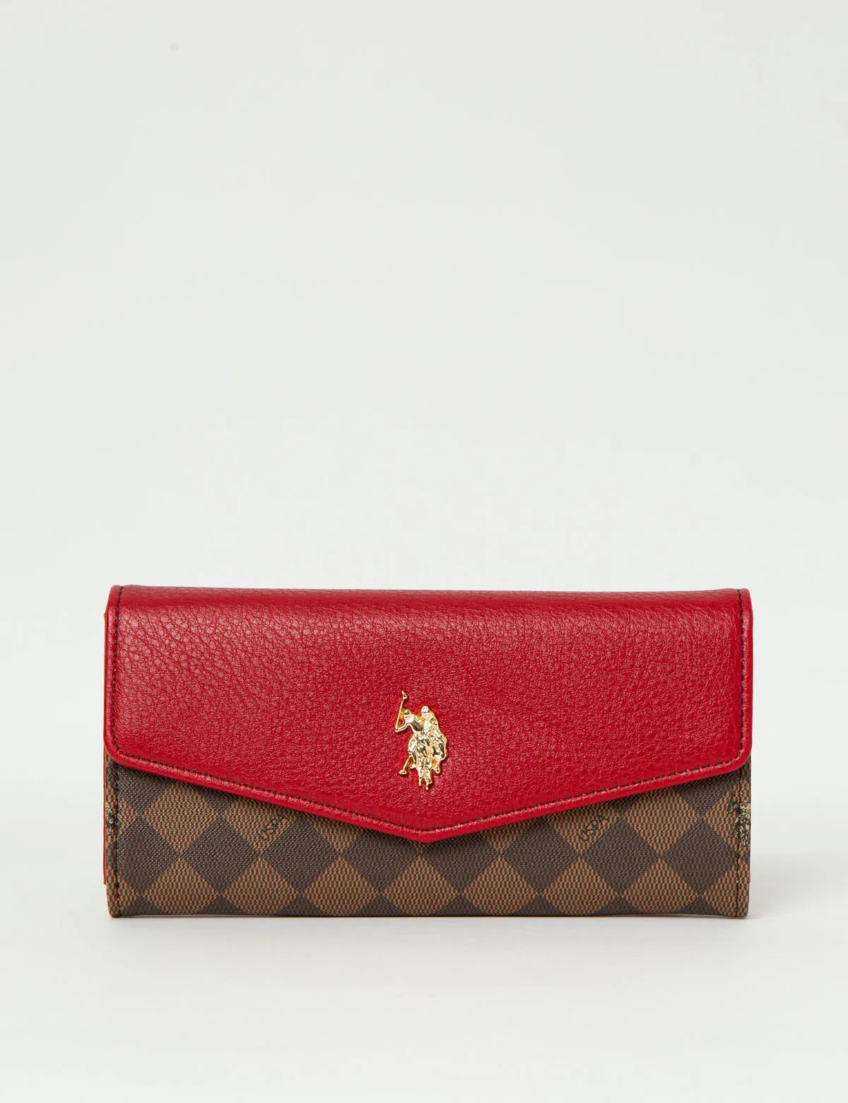 DIAMOND LARGE FLAP WALLET