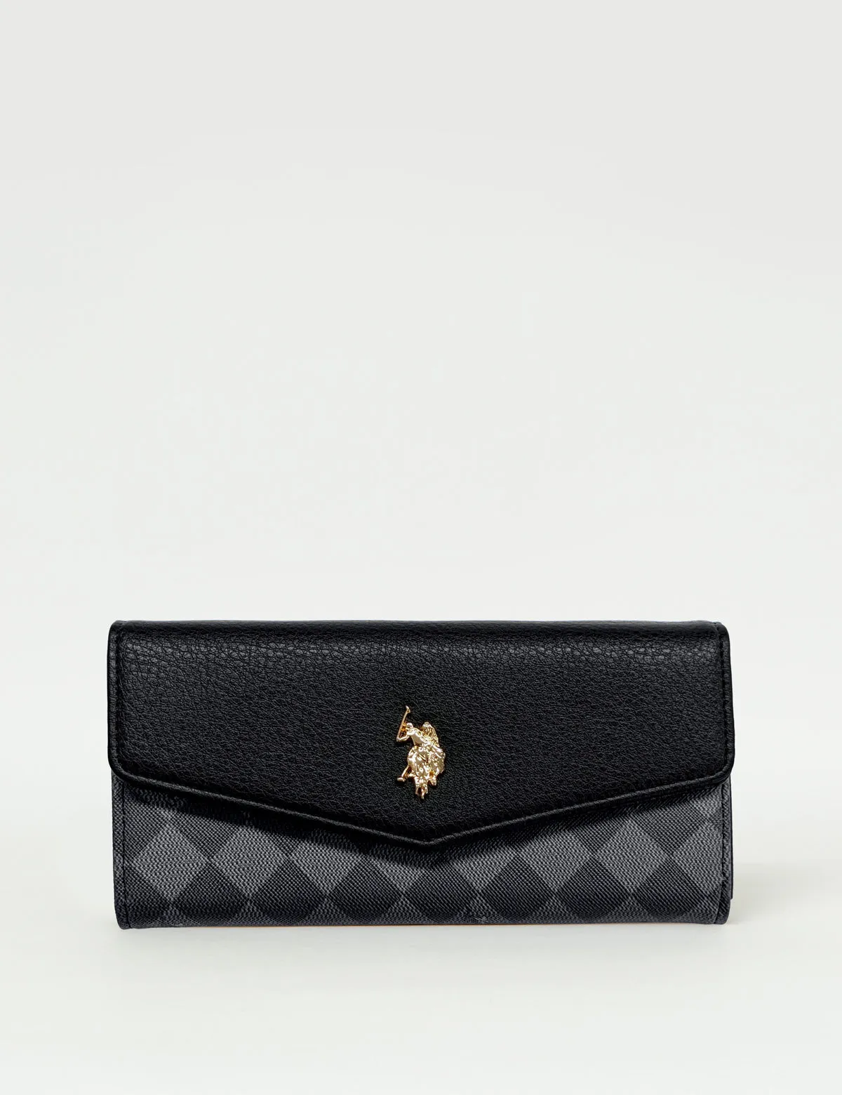 DIAMOND LARGE FLAP WALLET