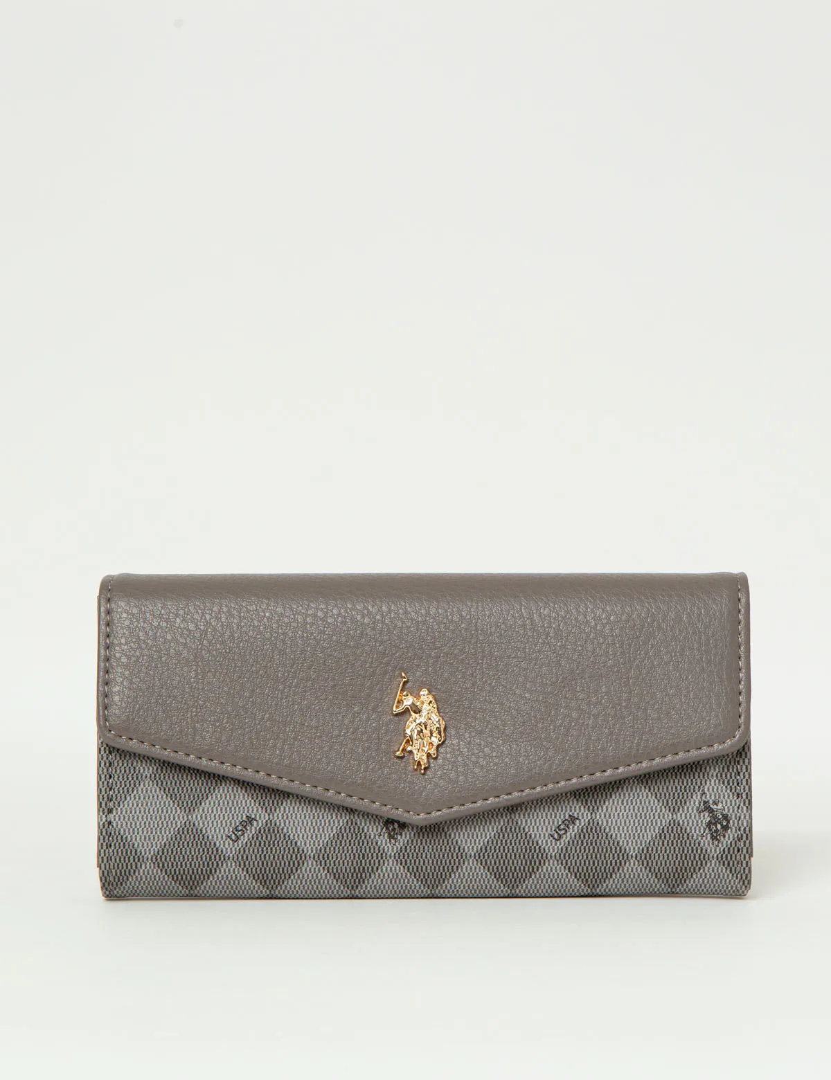 DIAMOND LARGE FLAP WALLET