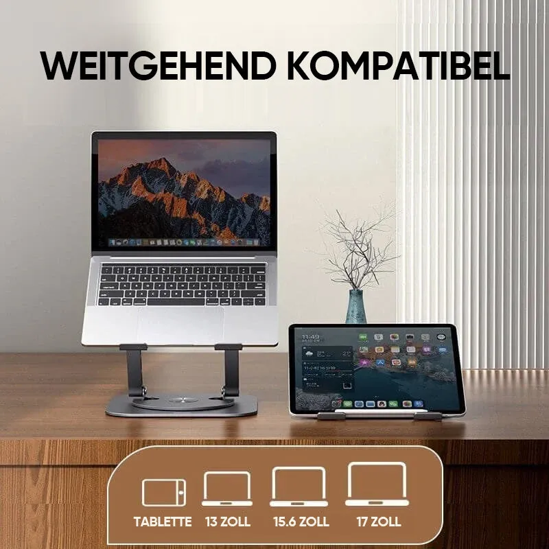 💻Drehbare Laptophalterung aus Aluminiumlegierung