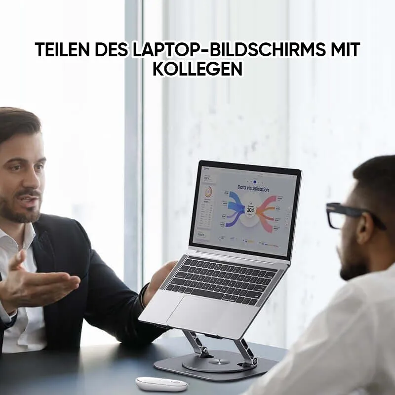 💻Drehbare Laptophalterung aus Aluminiumlegierung