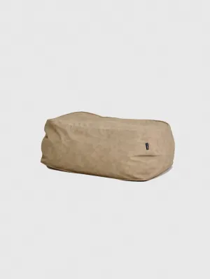 Dune Ottoman Vegan Leather - Tan