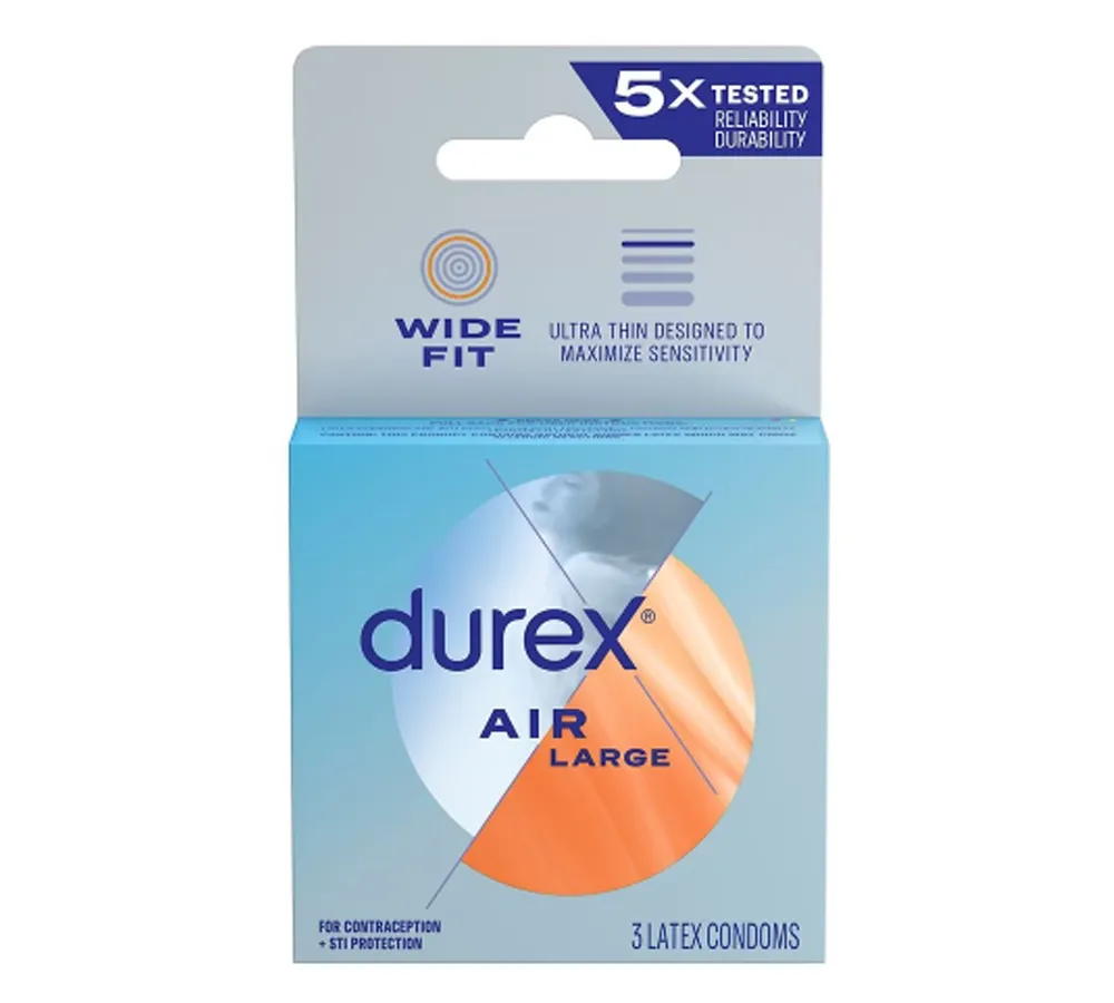 Durex Air Wide Fit Condoms - 3 pk