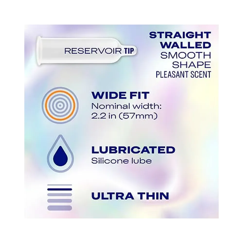 Durex Air Wide Fit Condoms - 3 pk