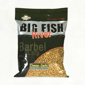 Dynamite Baits BIG FISH RIVER Cheese & Garlic Pellets