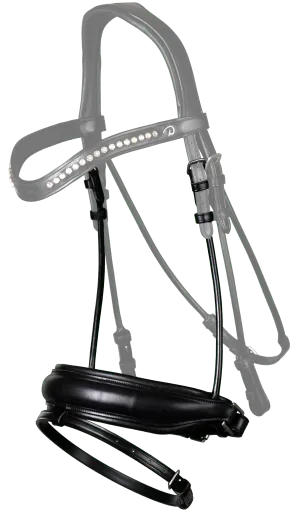 Dy'on Dressage Matt Large Crank Noseband with Flash NR04M