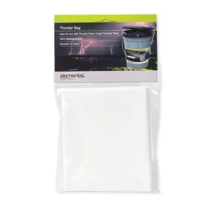 ELEMENTAL BAGS TO SUIT BUCKET TOILET