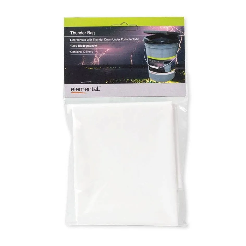 ELEMENTAL BAGS TO SUIT BUCKET TOILET