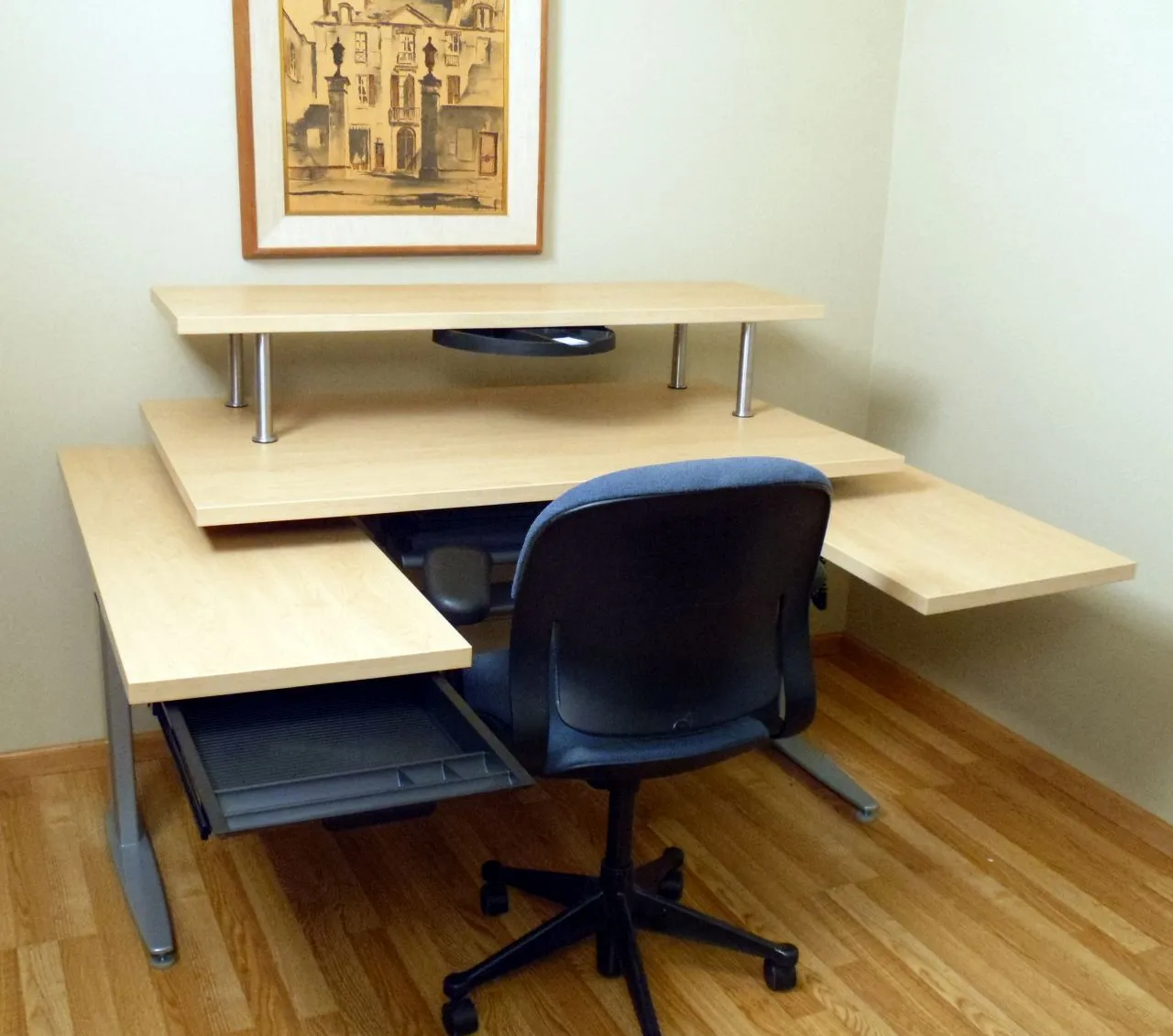 Executive Desk ideal for Quadriplegics in a Power Wheelchair - FREE USA SHIPPING
