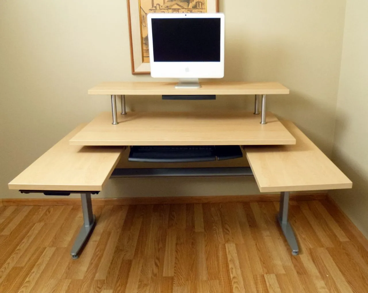 Executive Desk ideal for Quadriplegics in a Power Wheelchair - FREE USA SHIPPING