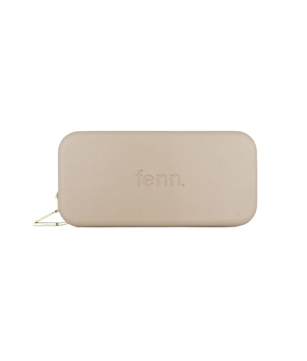 Fenn Wallets Sand – Gold Zip