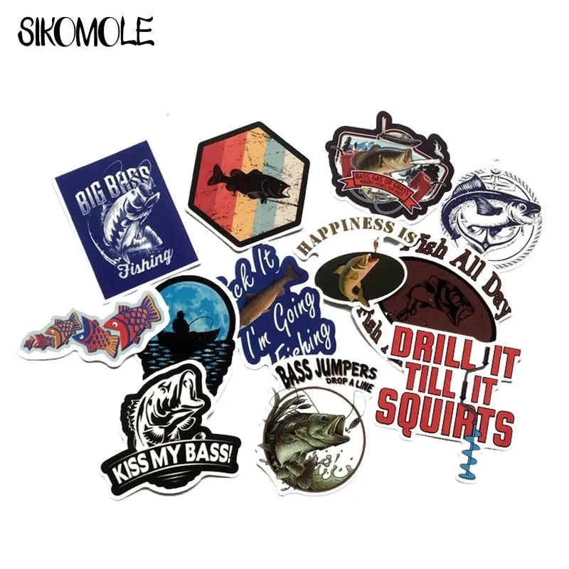 Fishing Stickers (50 Pcs)