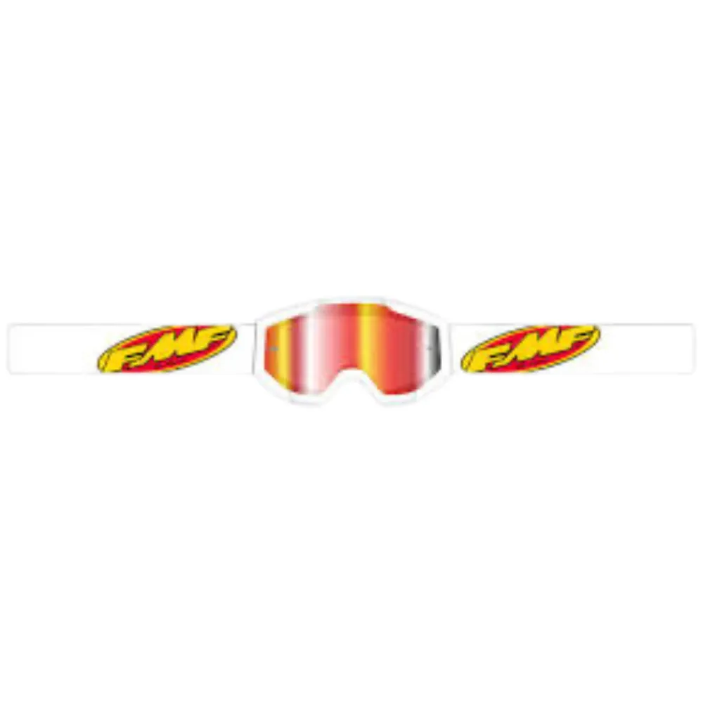 FMF PowerCore White Mirror Goggle