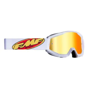 FMF PowerCore White Mirror Goggle