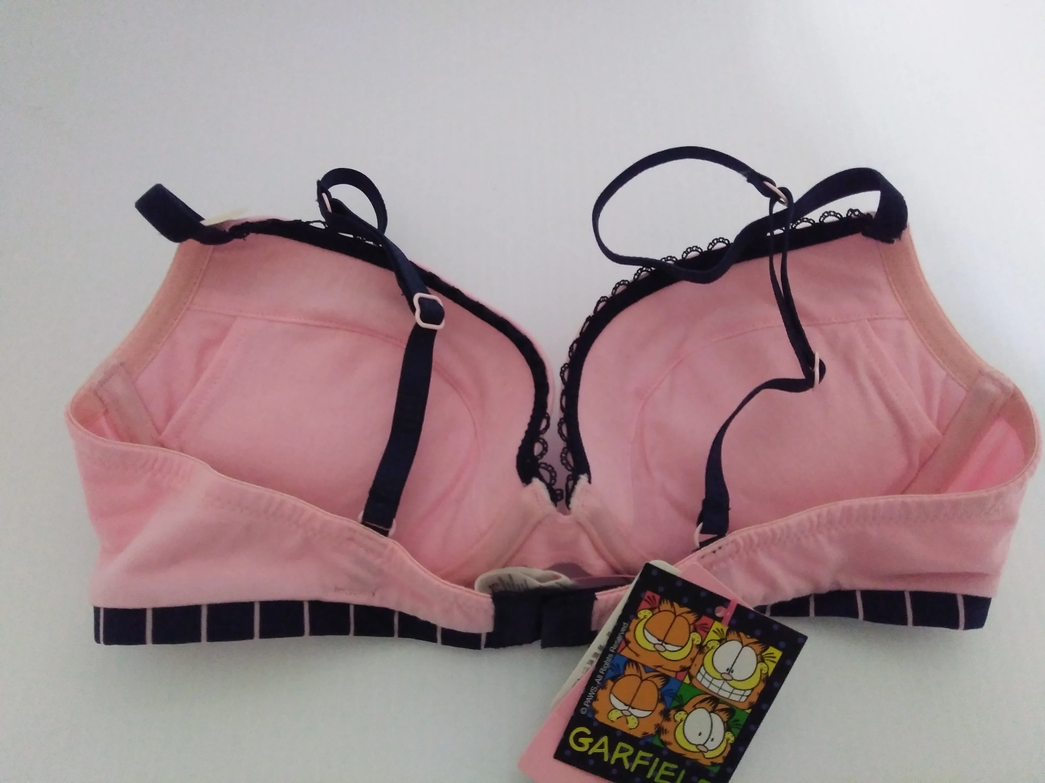Garfield Pink Padded Bra B75