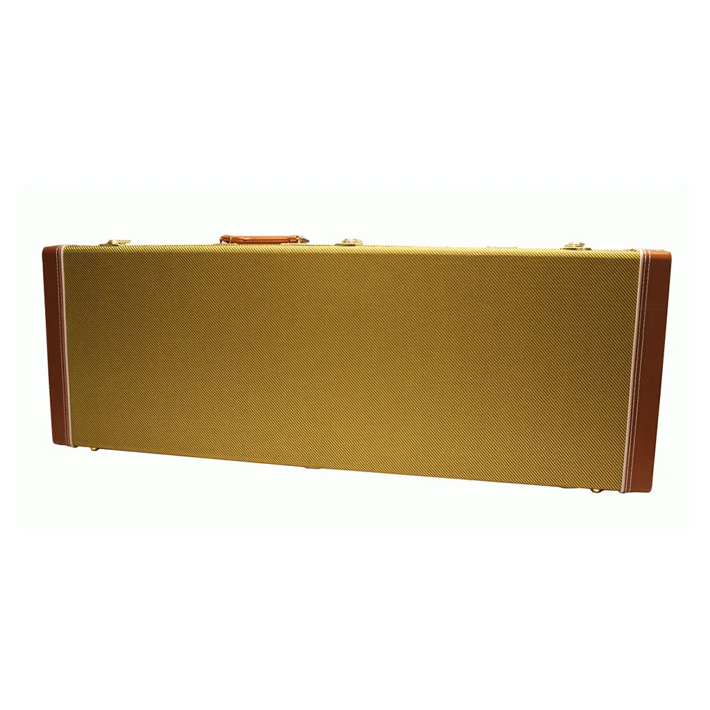 Gator GW-Electric-TW Electric Guitar Deluxe Wood Case, Tweed