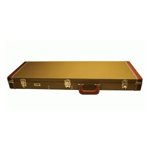 Gator GW-Electric-TW Electric Guitar Deluxe Wood Case, Tweed