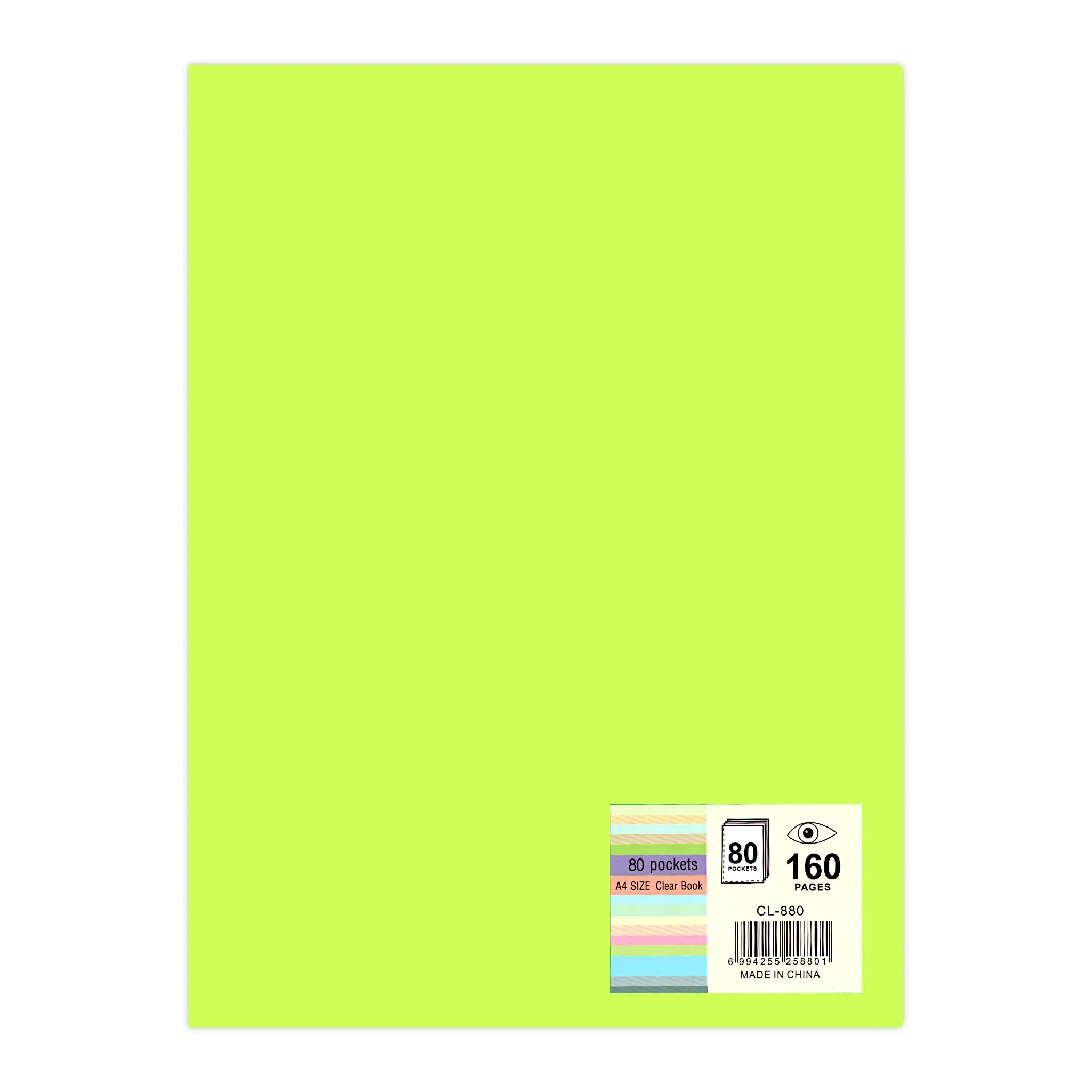 Generic Display Book 80 Fixed Pocket A4
