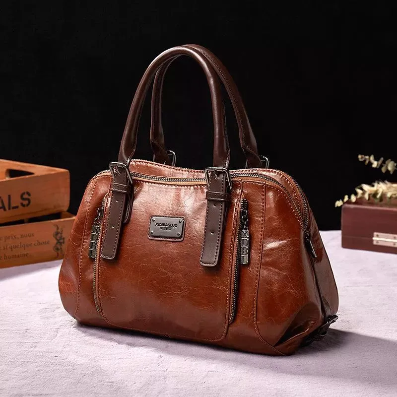 GIORGIA | ELEGANT LEATHER HANDBAG