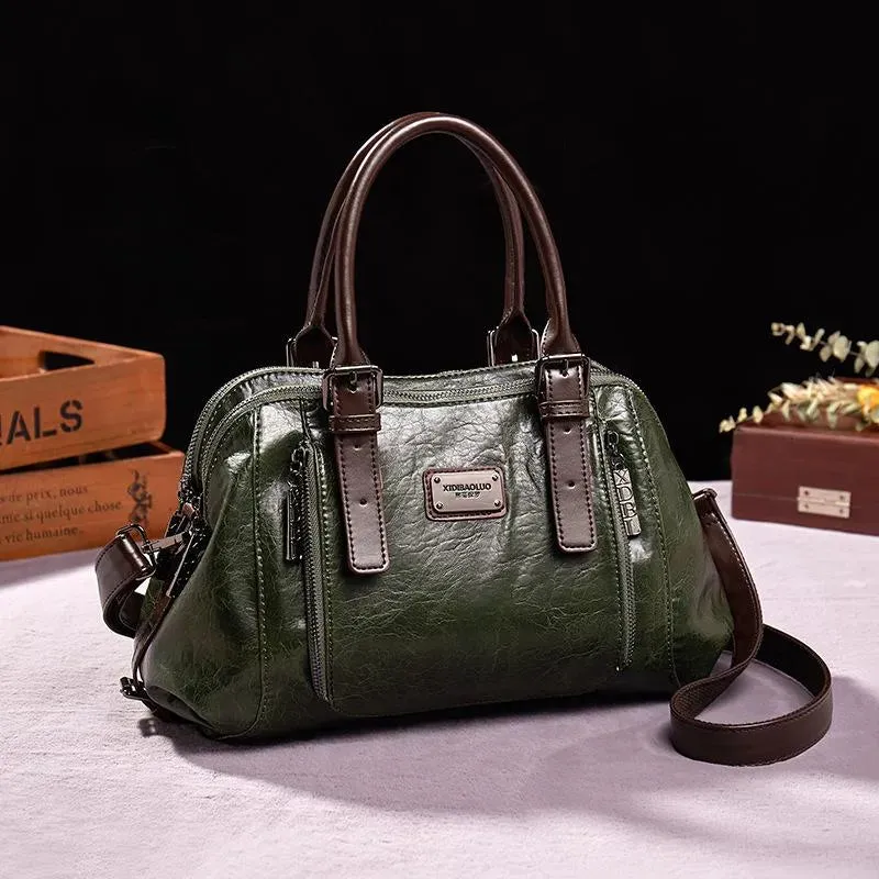 GIORGIA | ELEGANT LEATHER HANDBAG