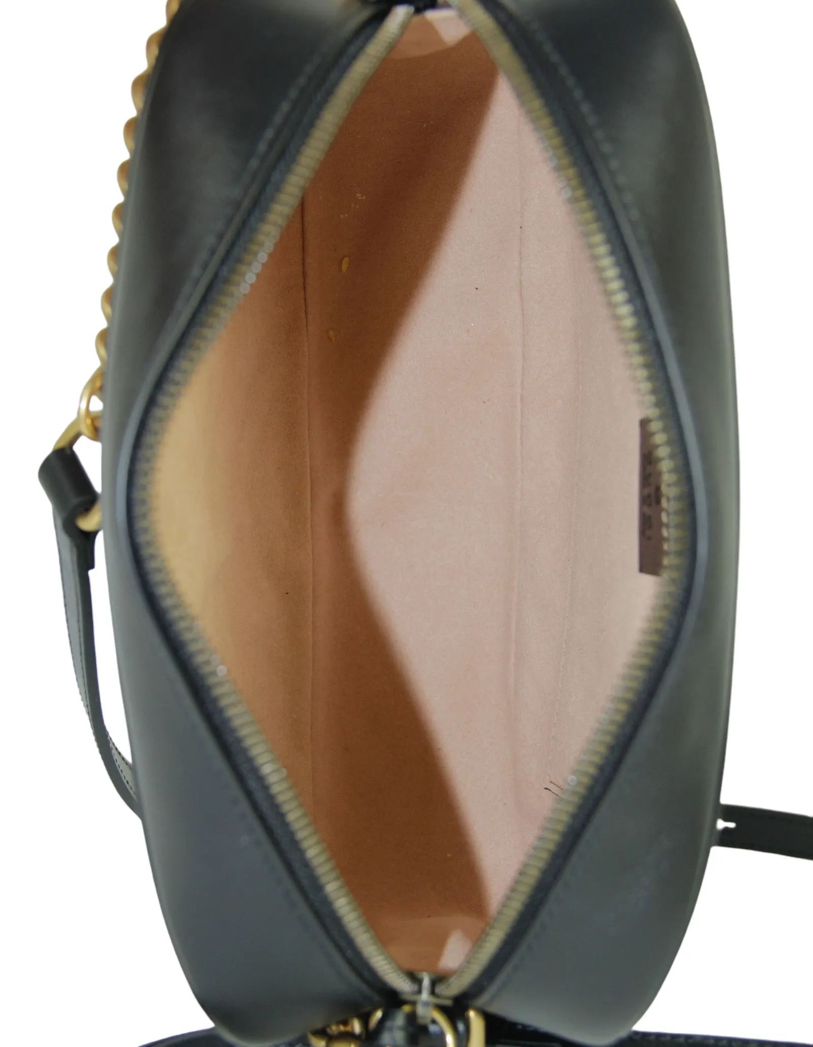 Gucci Black GG Small Marmont Crossbody Bag