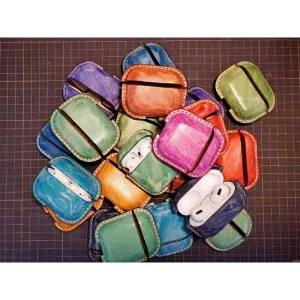 Handmade Leather AirPods 1,2 Cases Cute Leather AirPods Case Pro Airpod Case Cover