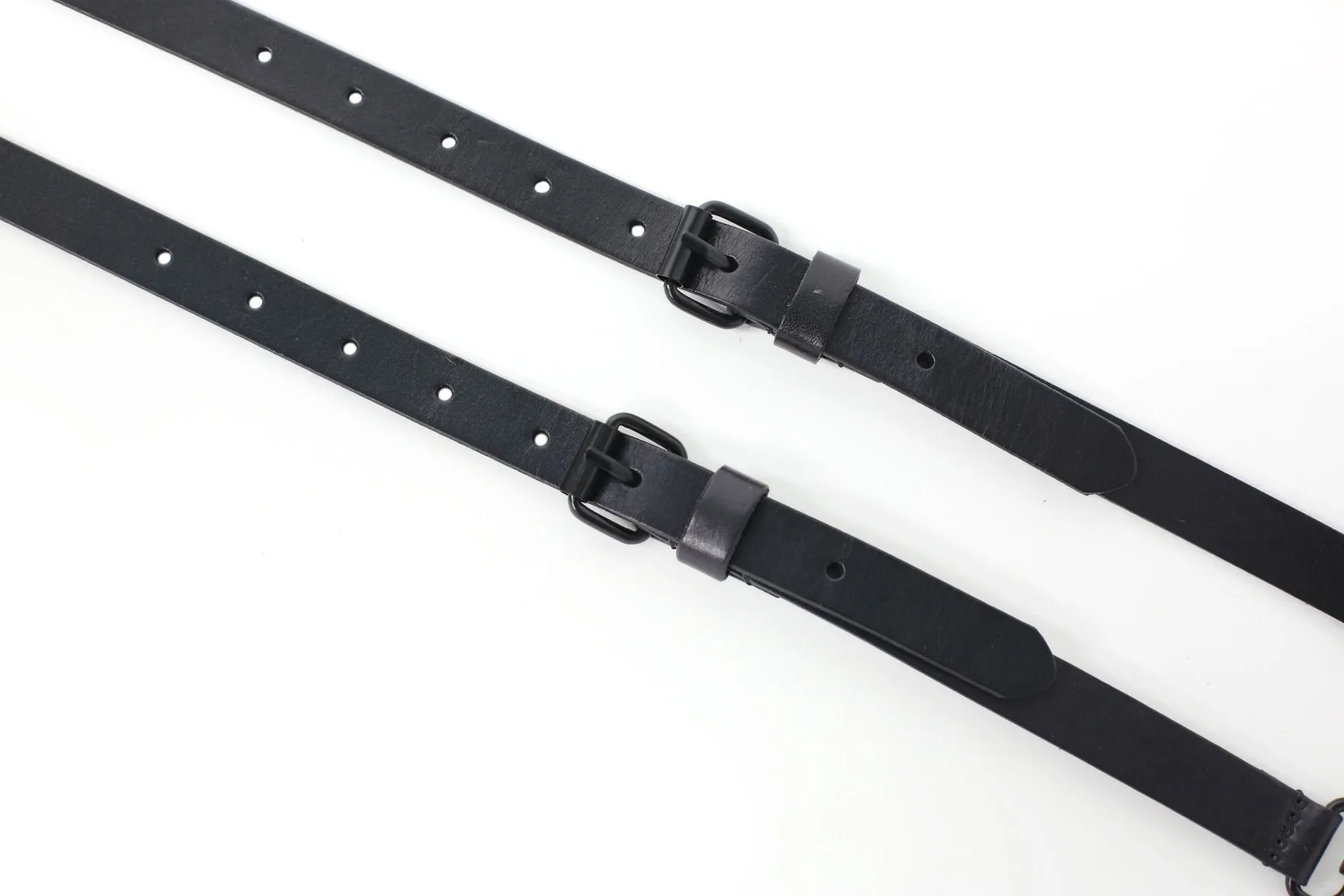 Handmade Mens Leather Suspenders, Wedding Suspenders for Groomsman with Hook Clips