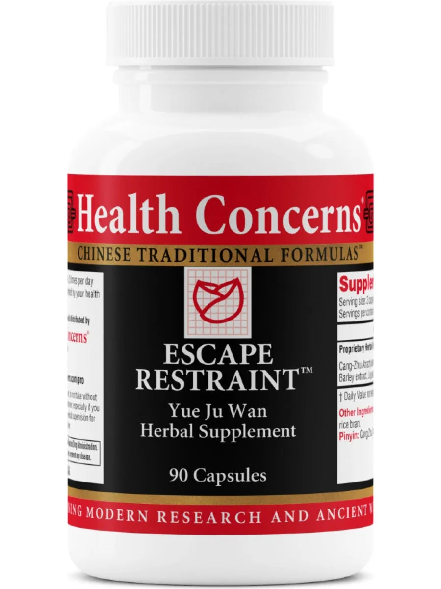 Health Concerns, Escape Restraint, 90 ct
