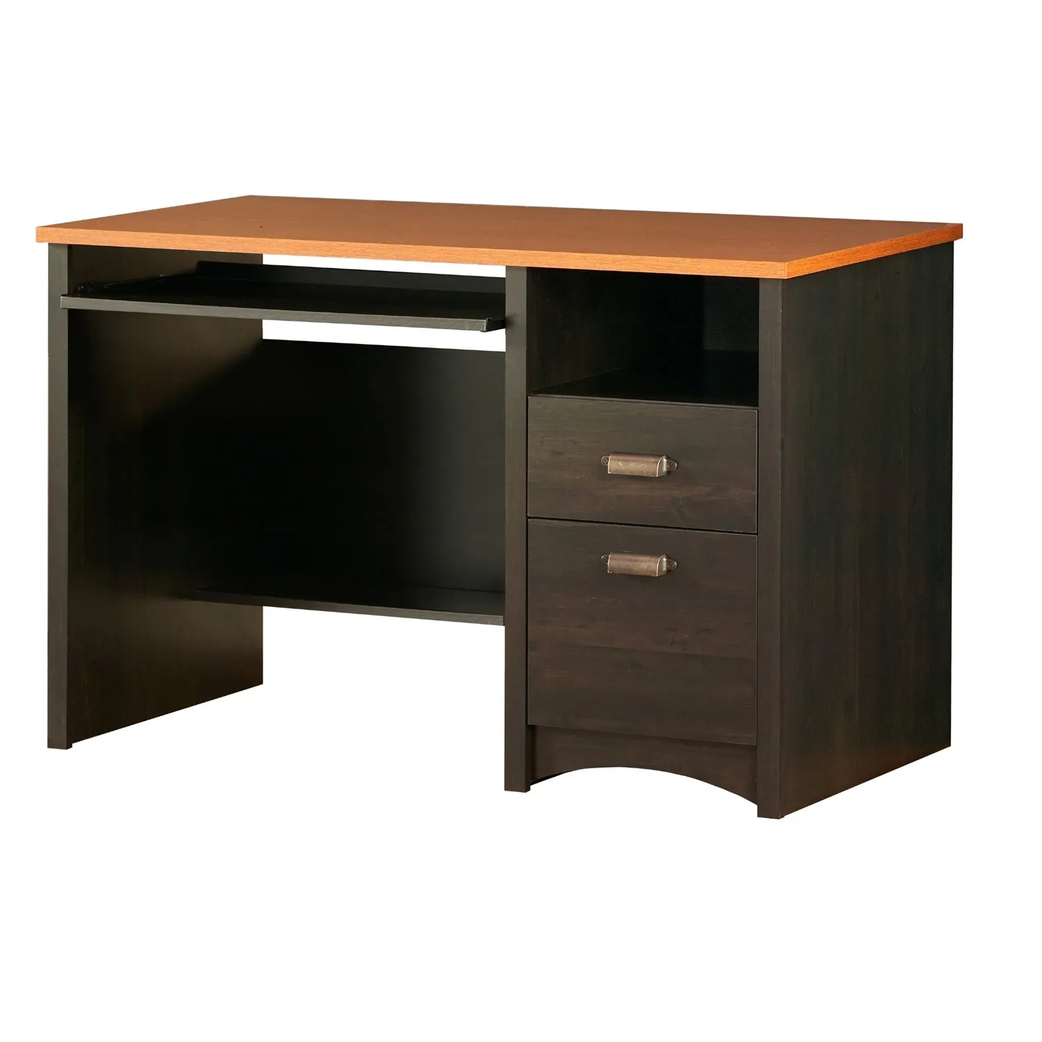 Home Office Work Desk Computer Desk with Keyboard Tray