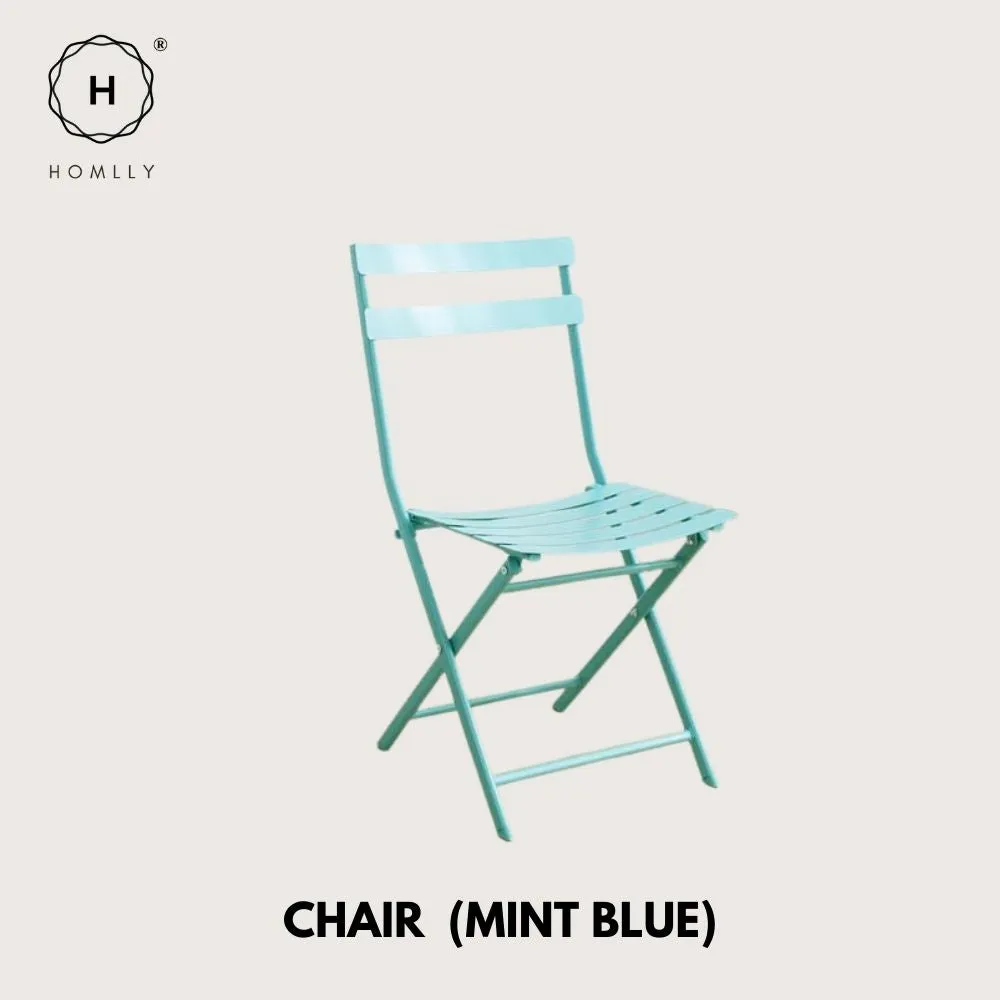 Homlly Ostoo Folding Outdoor Patio Balcony Table and Chairs